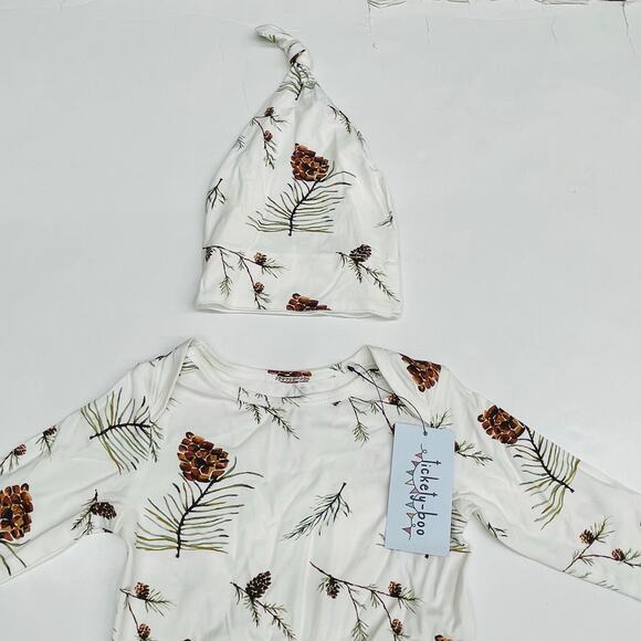 NWT Tickety-Boo 0/3M Pinecone Gown - Picture 4 of 5